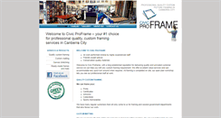Desktop Screenshot of canlabproframe.com.au